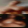 Naked woman at bar