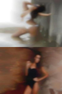 Adult swinger swimming Texas pool party